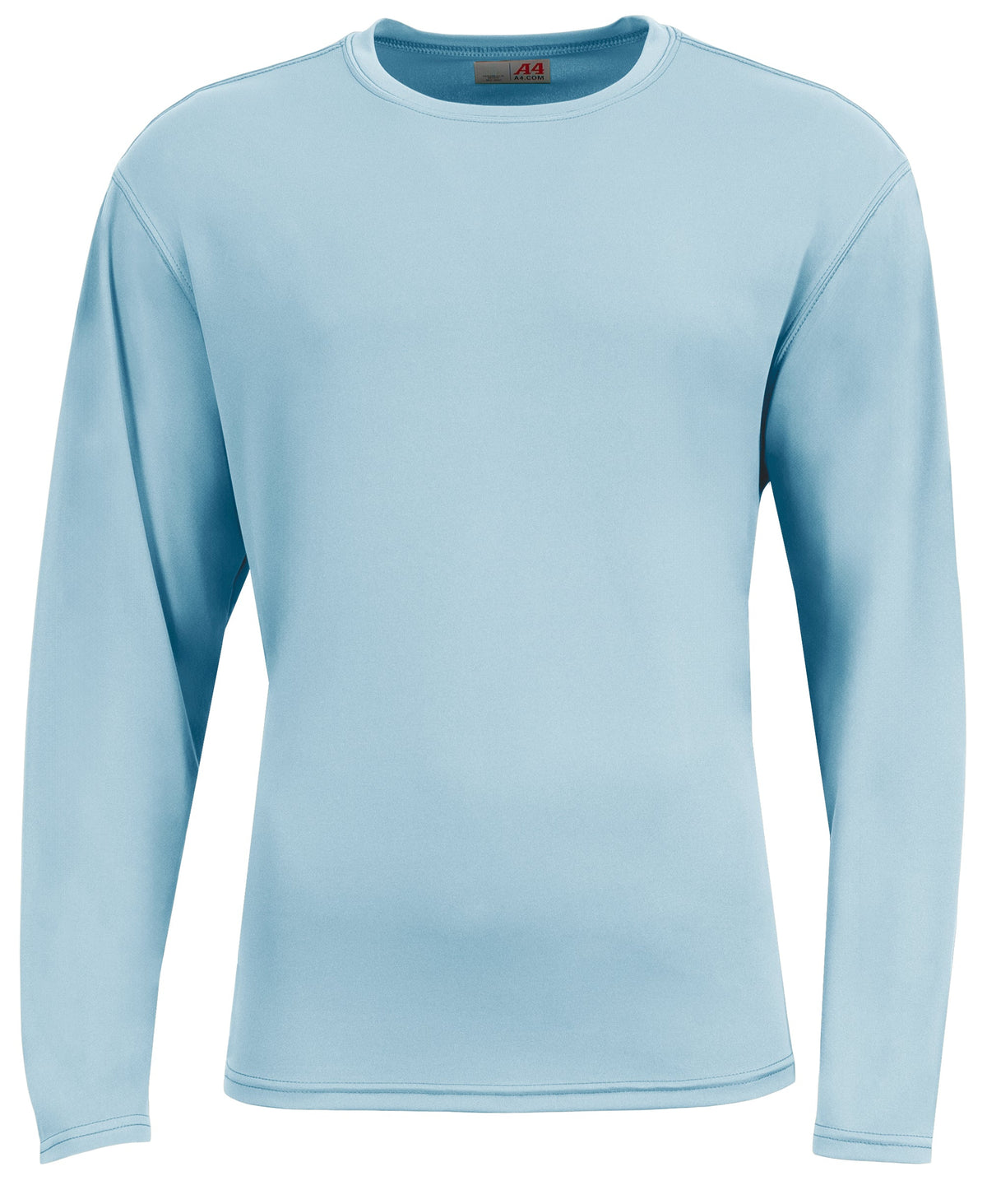 A4 N3532 Airflex Long Sleeve Crew - Pastel Blue - Xs