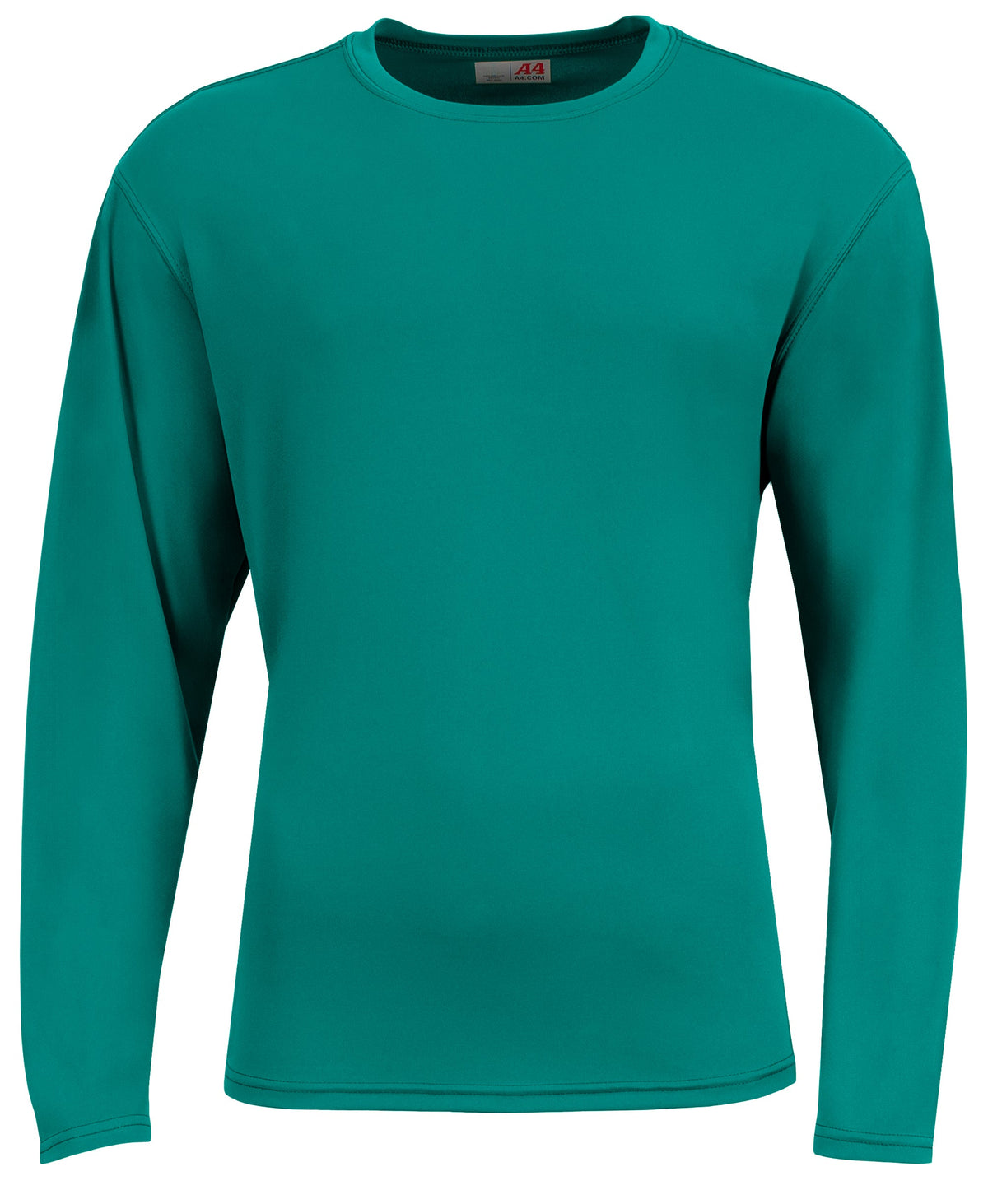 A4 N3532 Airflex Long Sleeve Crew - Teal - Xs