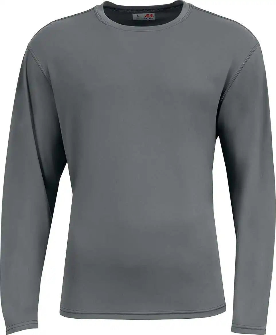 A4 N3532 Unisex Airflex Long-sleeve Raglan T-shirt - Graphite