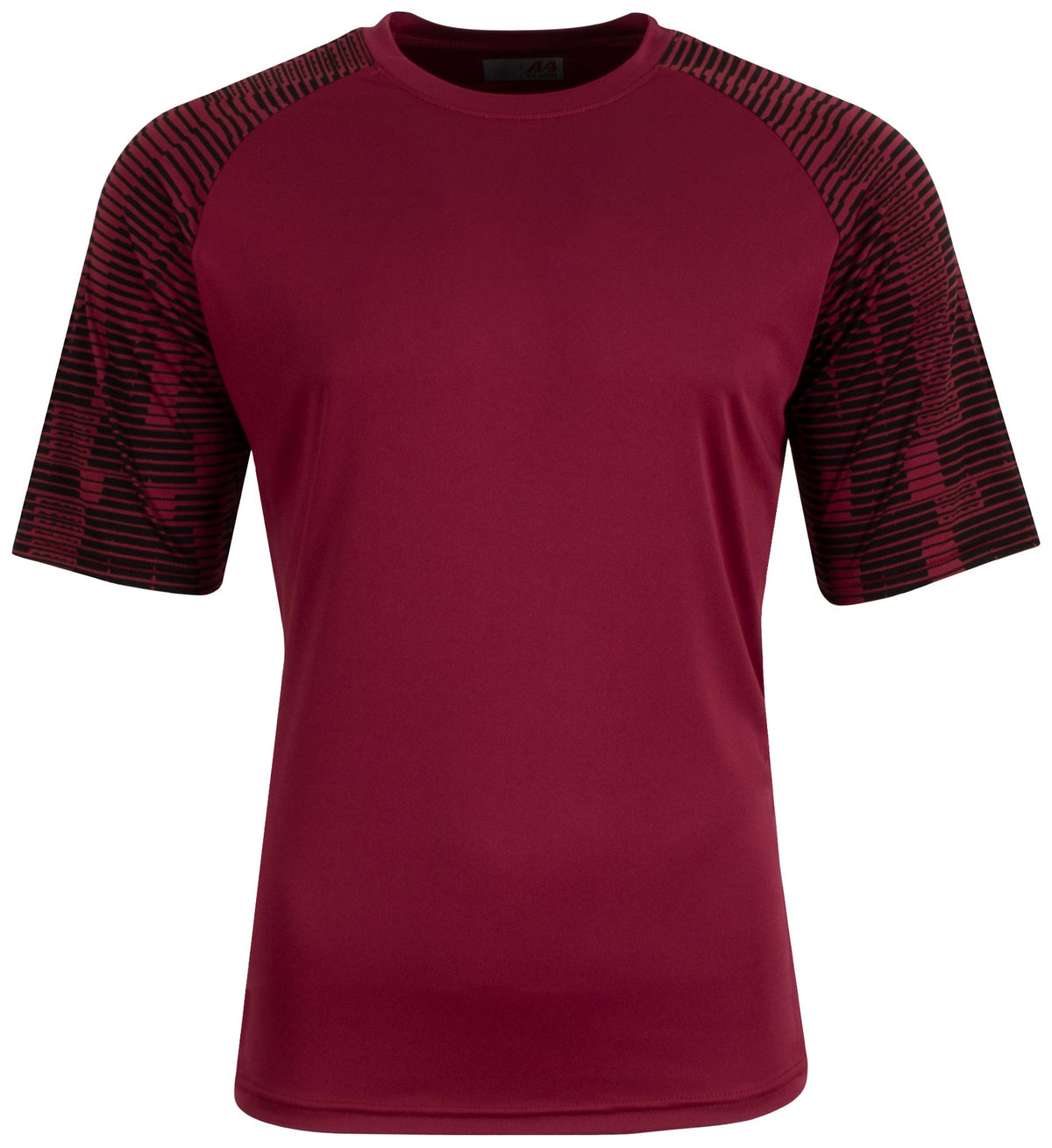 A4 N3551 Attacker Soccer Jersey - Cardinal Black - Red-cardinal / Adult s