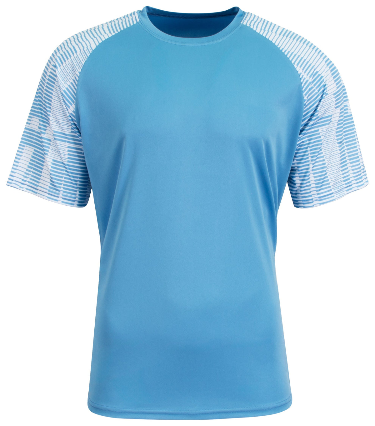 A4 N3551 Attacker Soccer Jersey - Lt Blue White - Blue-light / Adult s