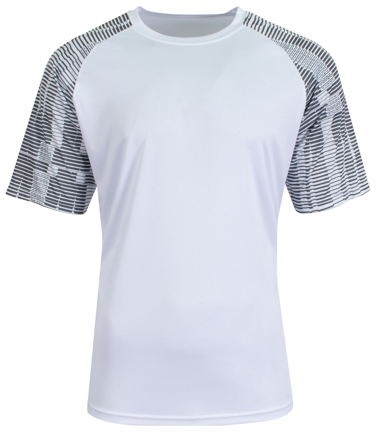 A4 N3551 Attacker Soccer Jersey - White Graphite - Gray-dark / Adult s