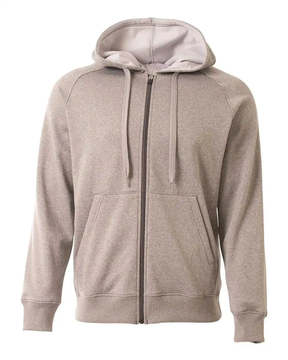 A4 N4001 Agility Tech Fleece Hoodie - Heather