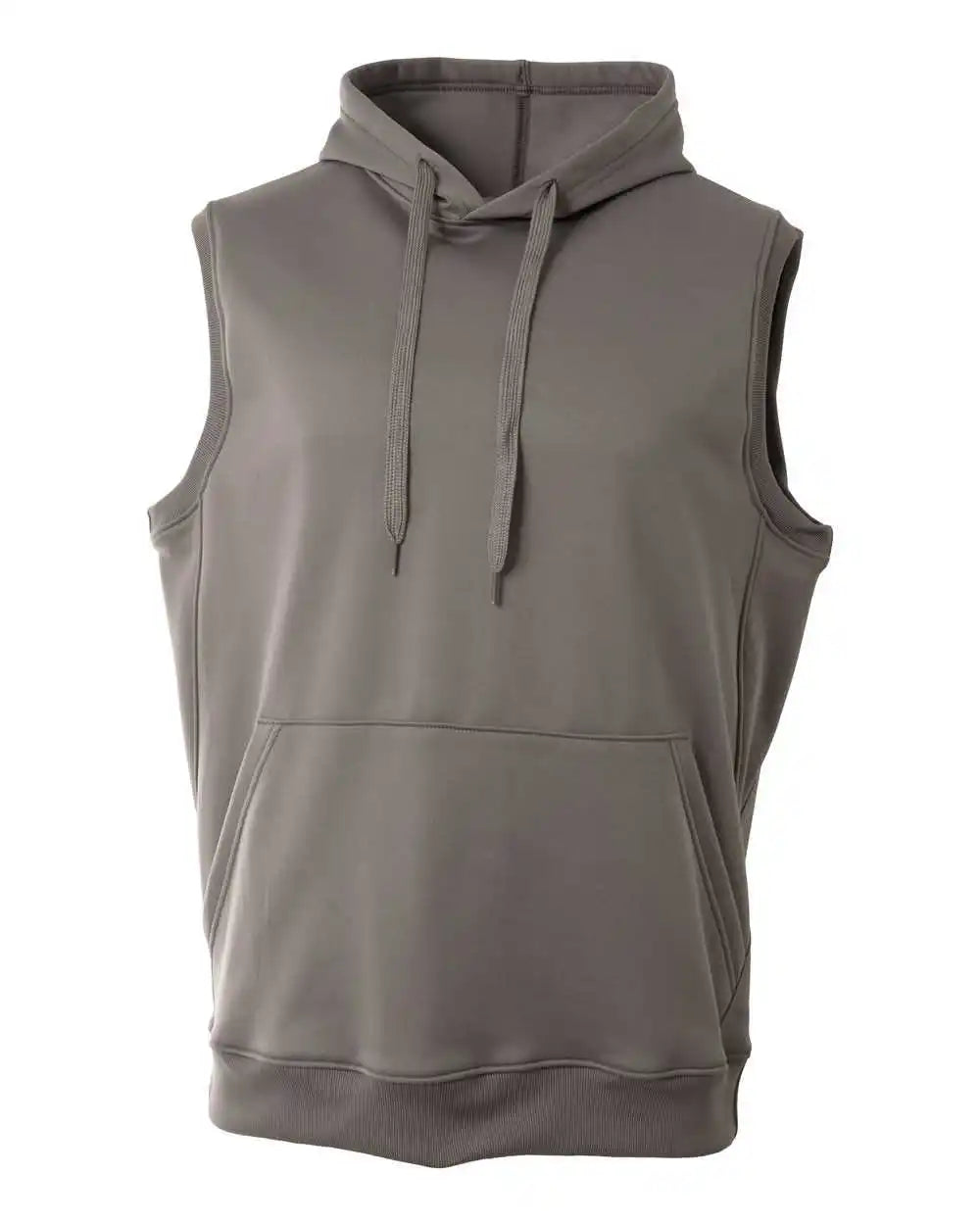 A4 N4002 Agility Sleeveless Hoodie - Graphite