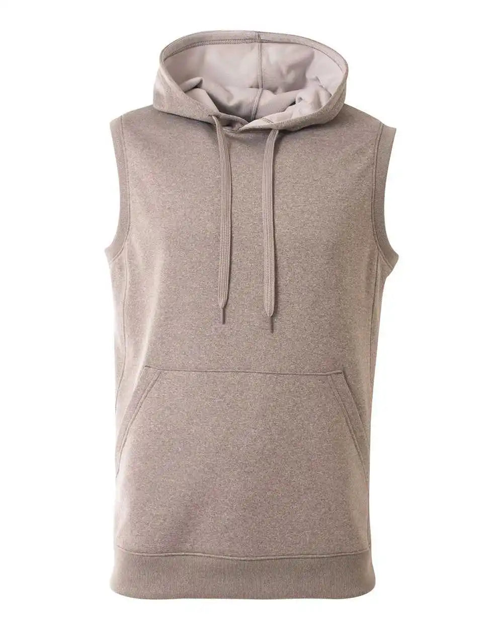 A4 N4002 Agility Sleeveless Hoodie - Heather