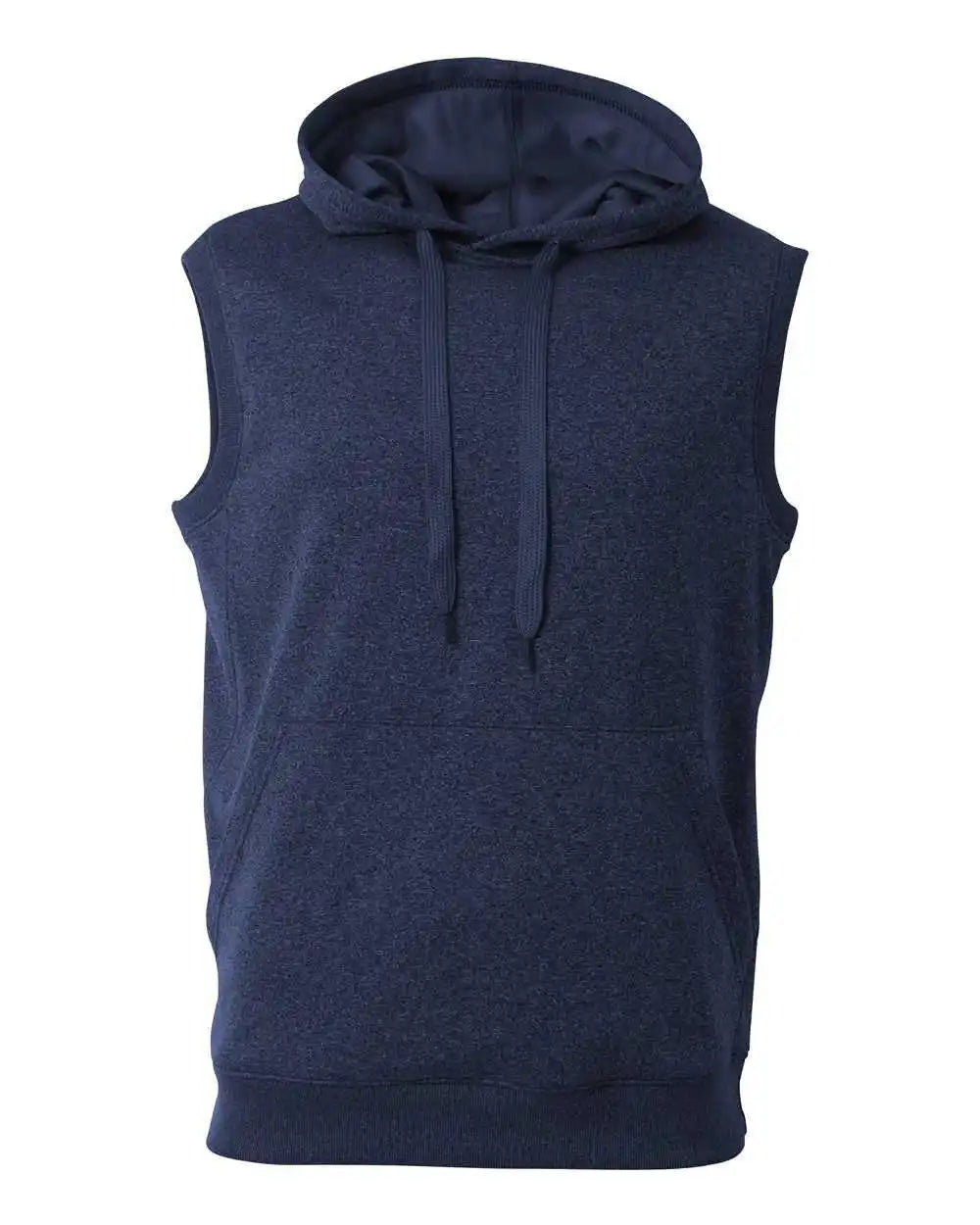 A4 N4002 Agility Sleeveless Hoodie - Navy Heather