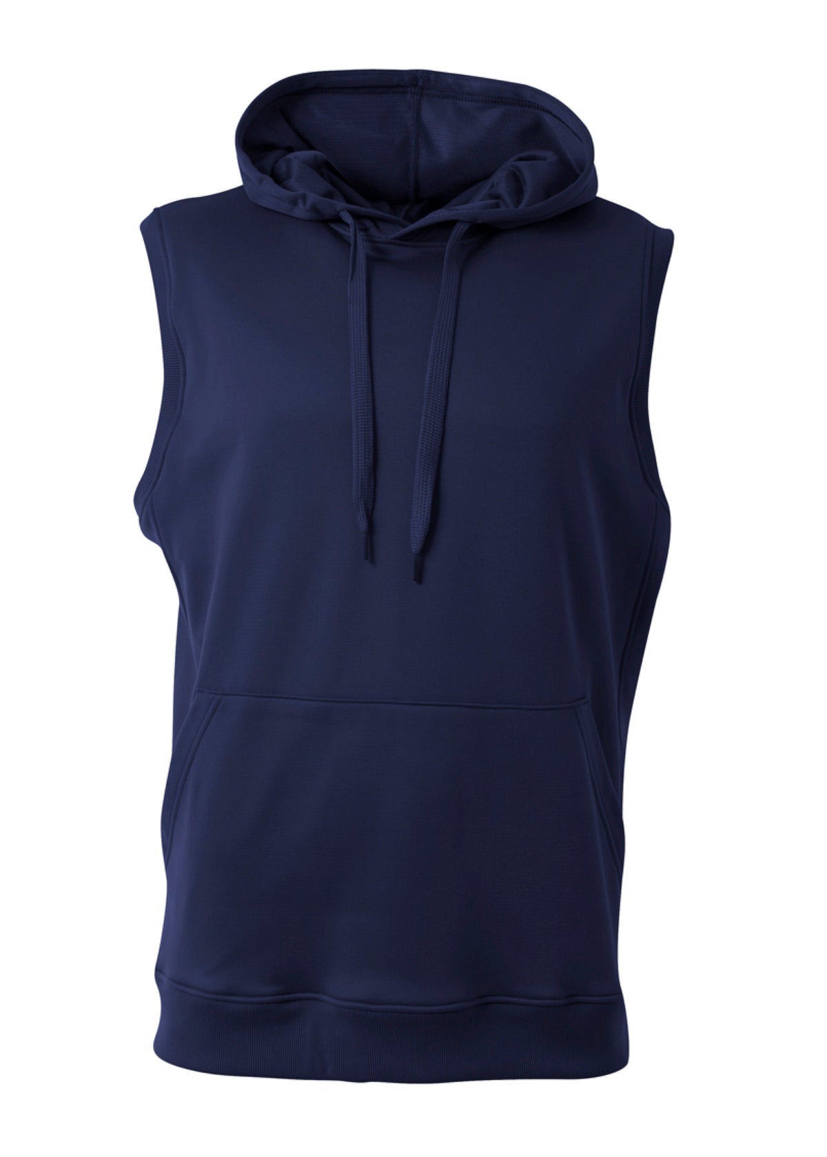 A4 N4002 Agility Sleeveless Hoodie - Navy Heather
