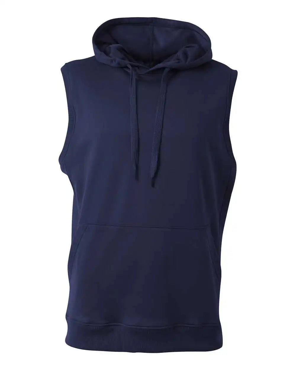 A4 N4002 Agility Sleeveless Hoodie - Navy