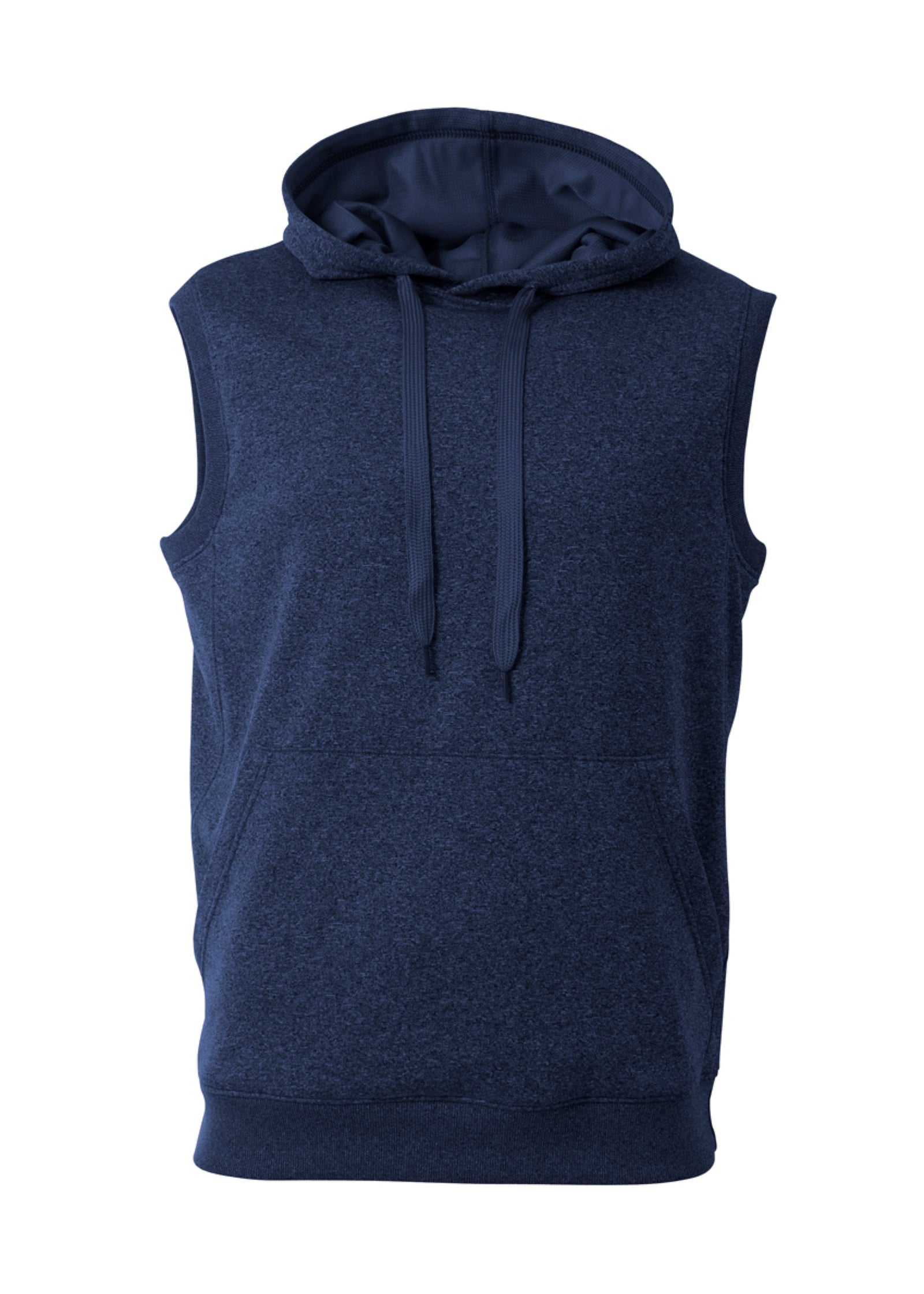 A4 N4002 Agility Sleeveless Hoodie - Navy