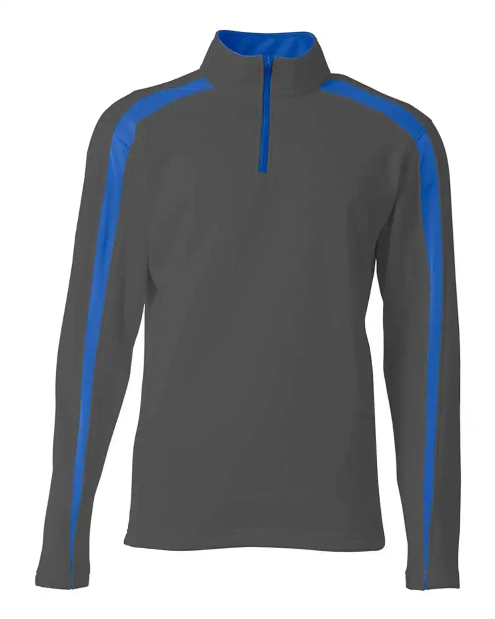 A4 N4005 Spartan Quarter Zip - Graphite Royal