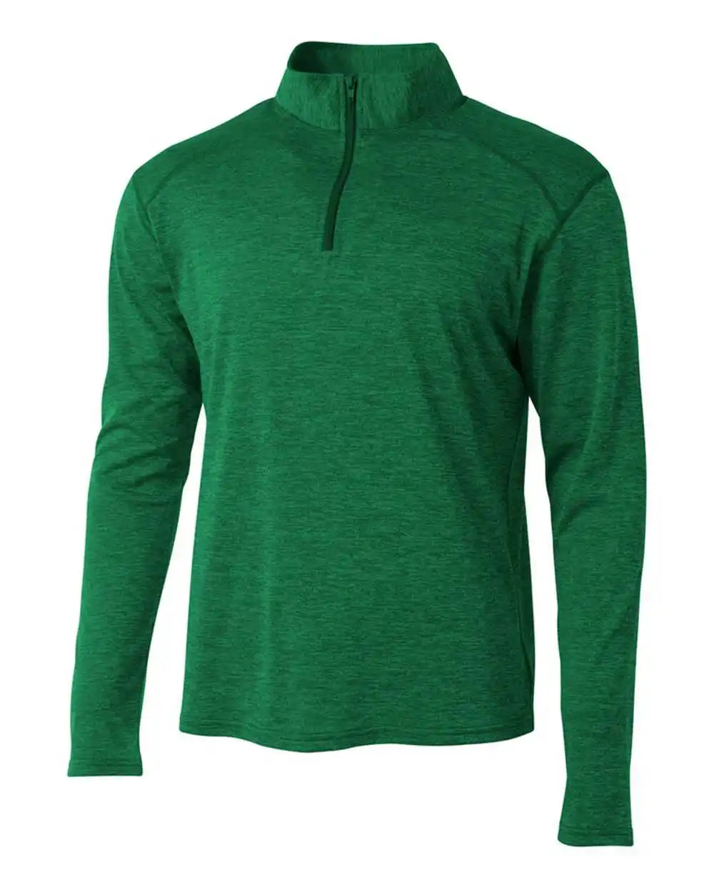 A4 N4010 Inspire Quarter Zip Kelly