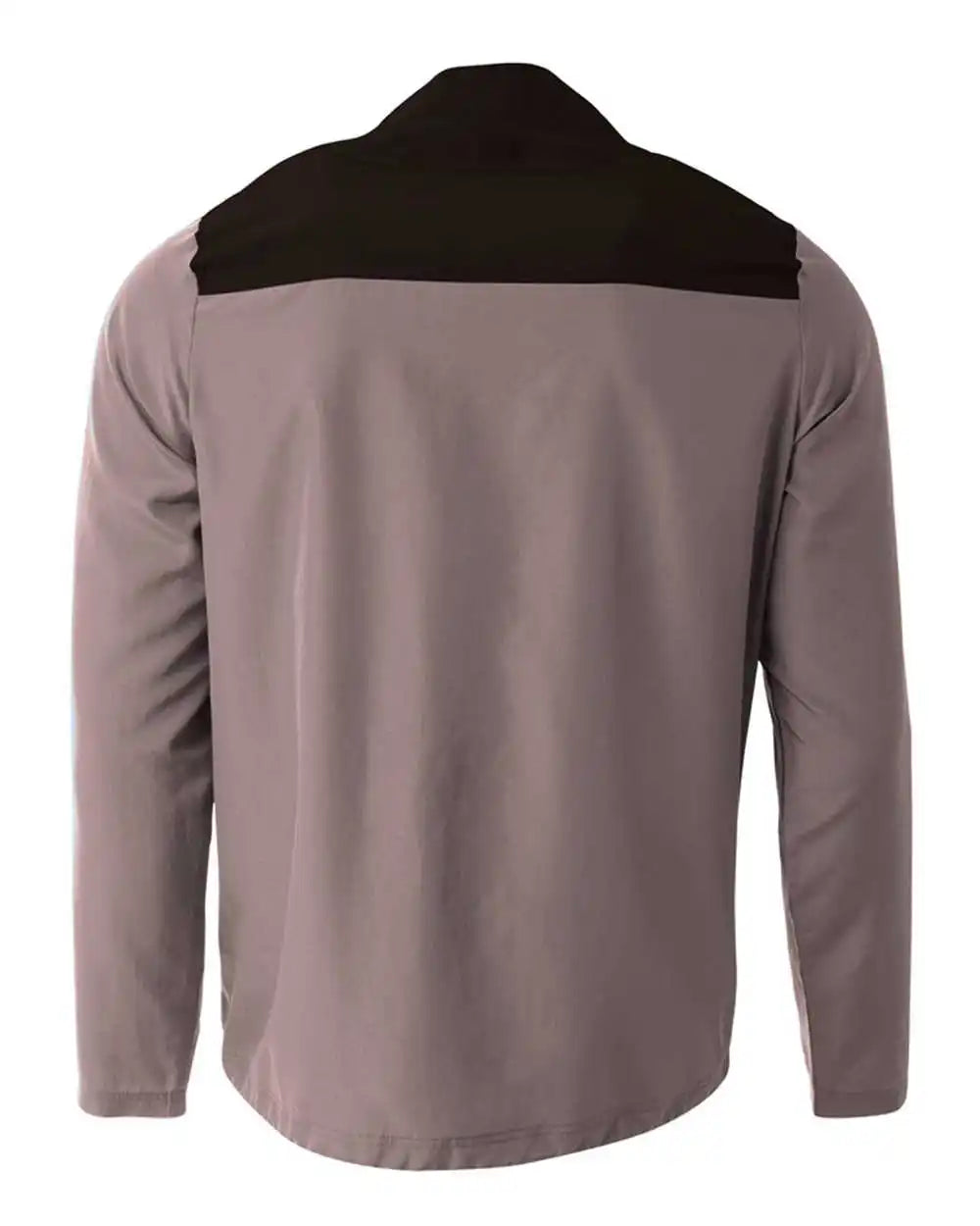 A4 N4014 the Element Quarter Zip - Graphite Black
