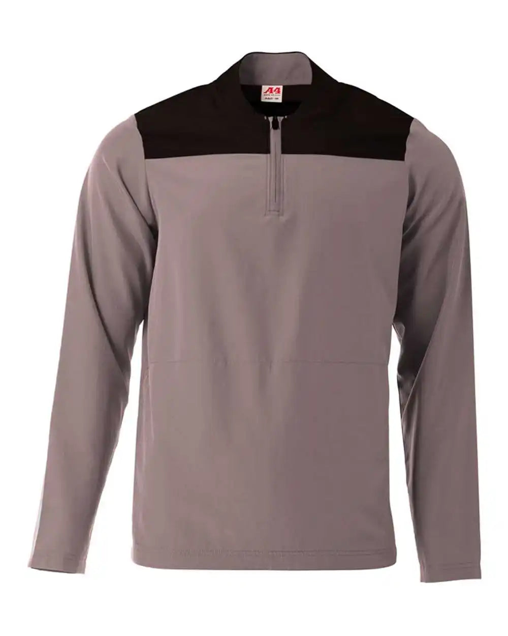 A4 N4014 the Element Quarter Zip - Graphite Black