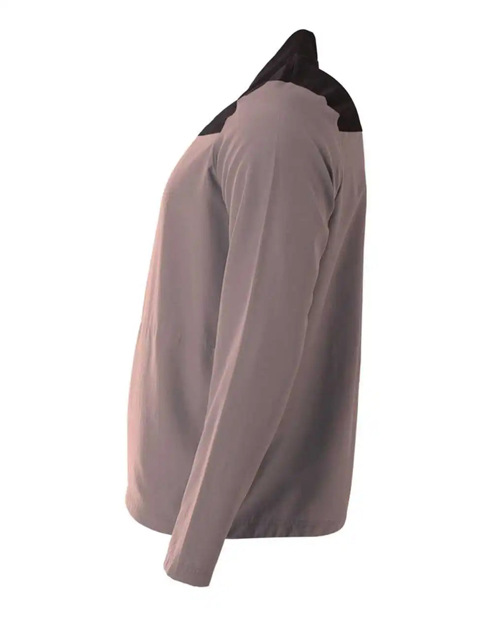A4 N4014 the Element Quarter Zip - Graphite Black