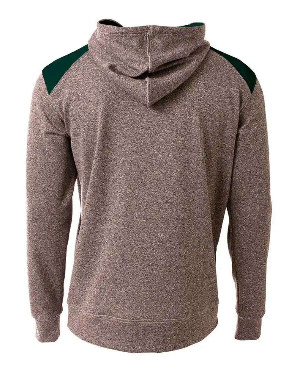 A4 N4093 Tourney Fleece Hoodie - Heather Forest