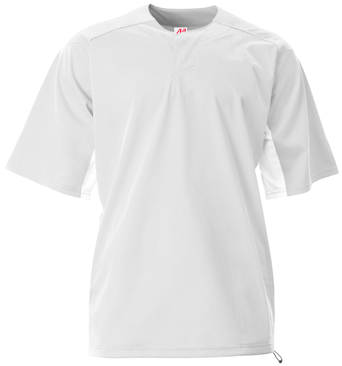 A4 N4188 Pro Dna Batting Jacket - Black White - Adult Xs