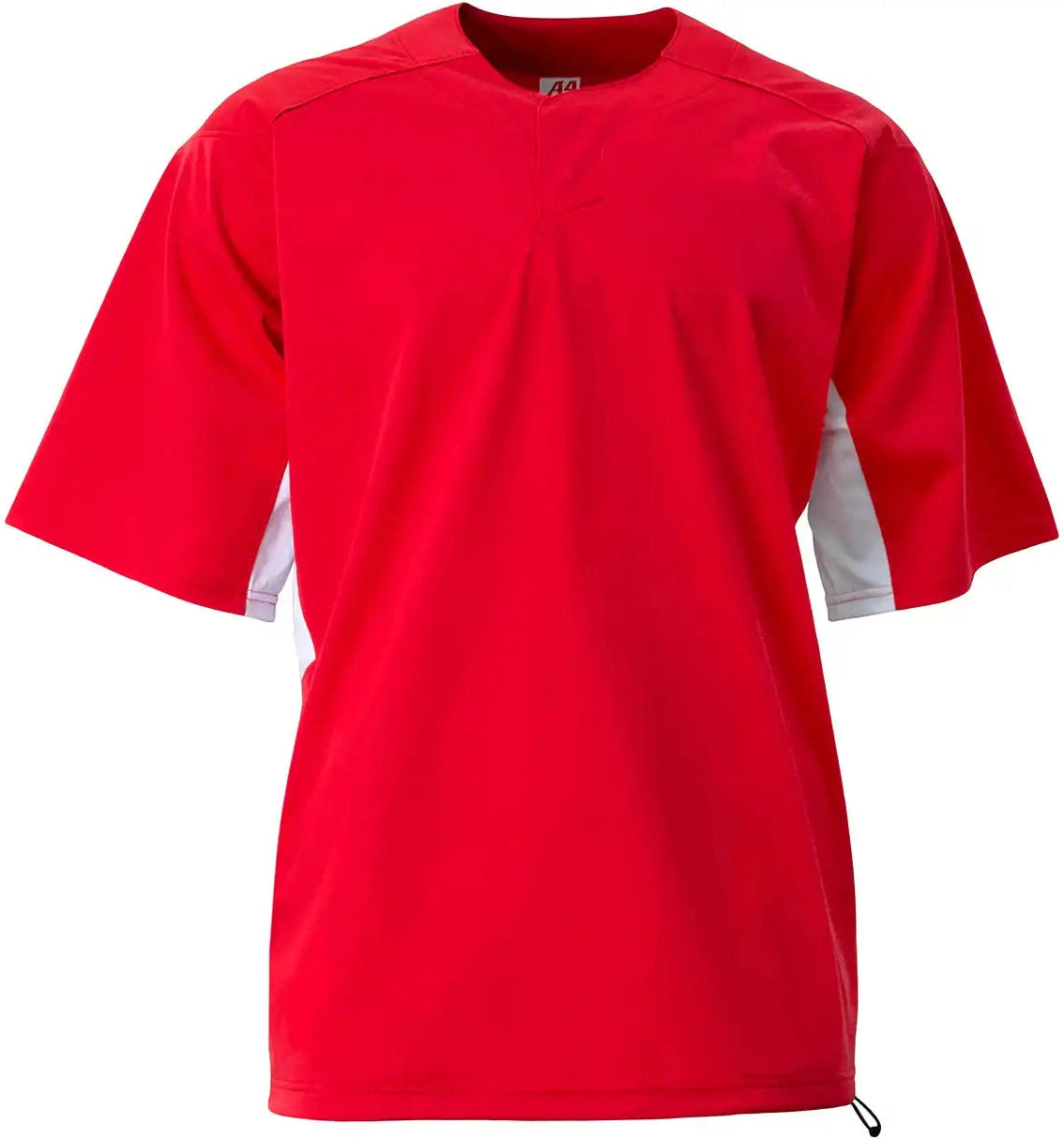 A4 N4188 Pro Dna Batting Jacket - Scarlet White - Red / Adult Xs