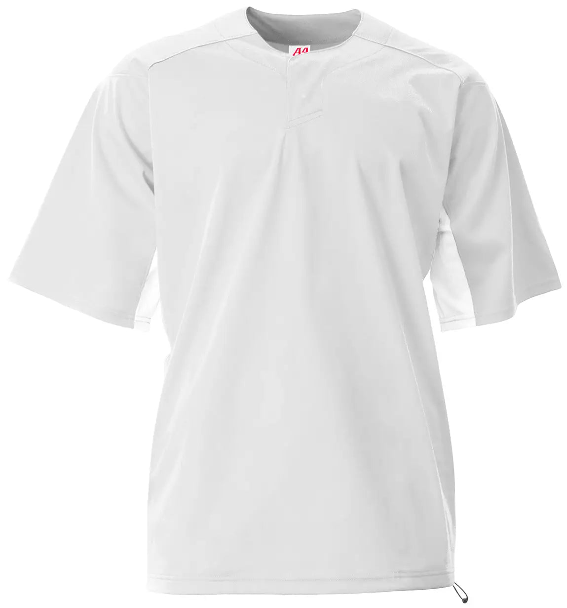A4 N4188 Pro Dna Batting Jacket - White - Adult Xs