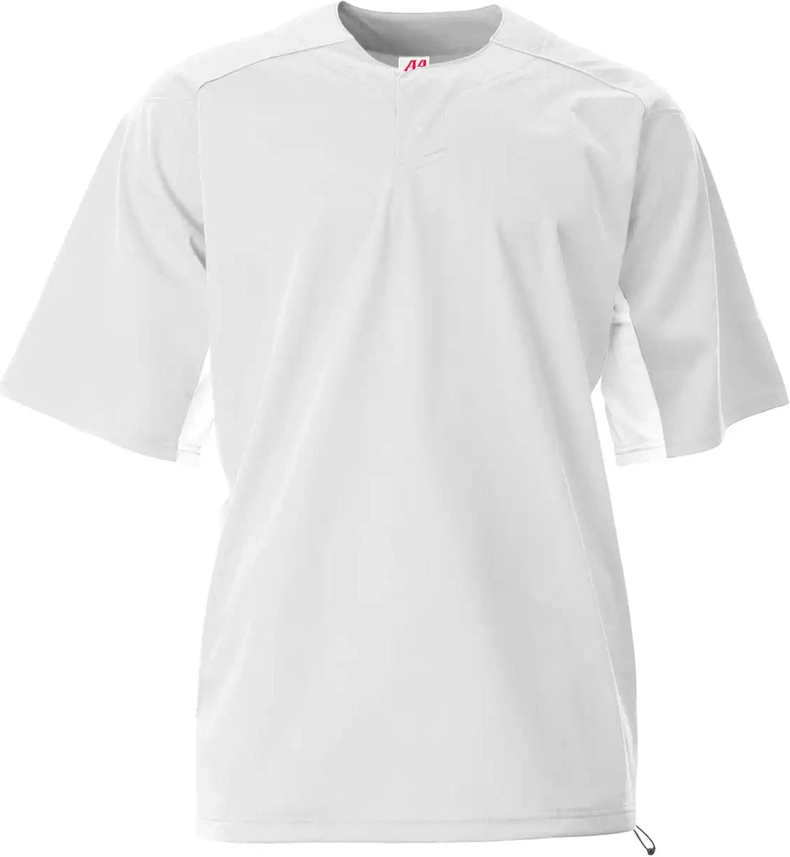 A4 N4188 Pro Dna Batting Jacket - White - Adult Xs