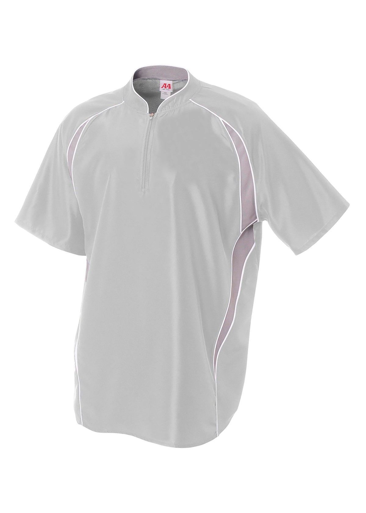 A4 N4241 Batting Jacket - Silver - s
