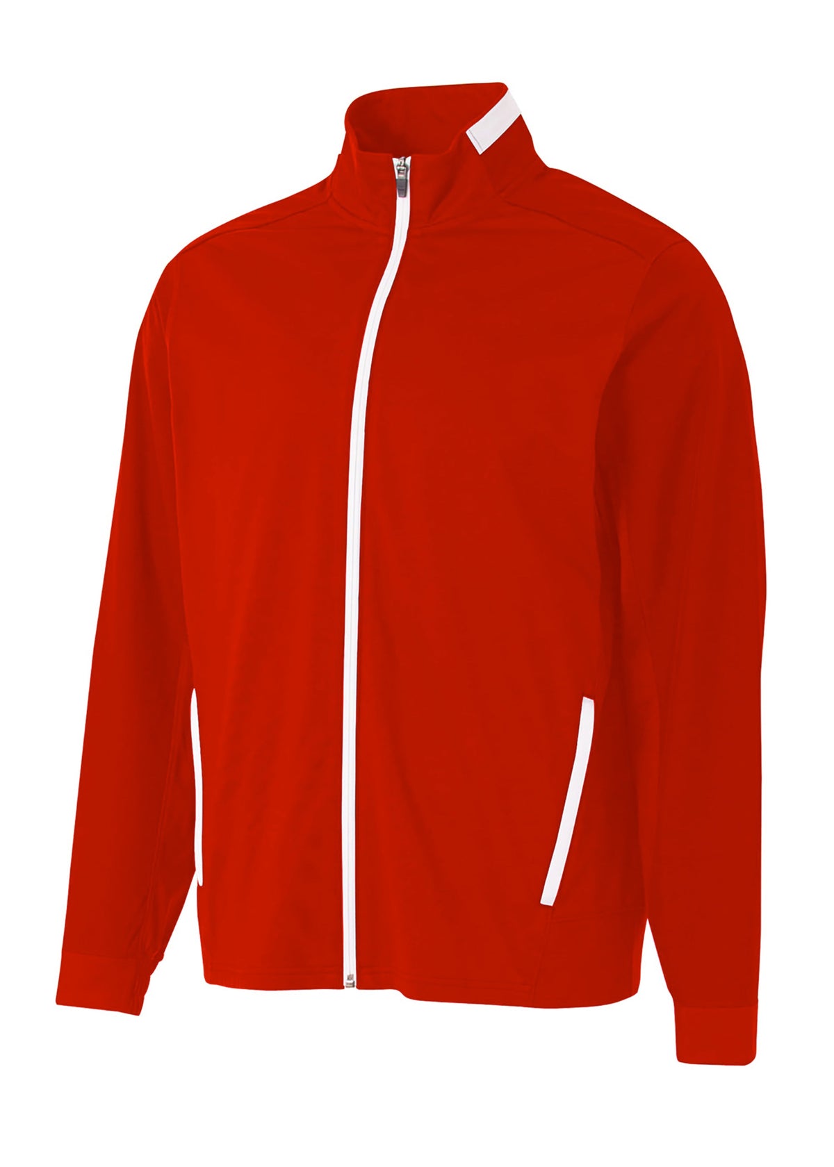 A4 N4261 League Full Zip Jacket - Scarlet White