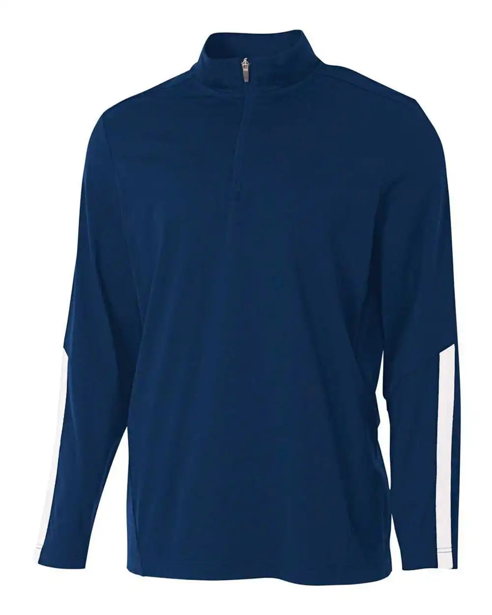 A4 N4262 League 1/4 Zip Jacket Navy White