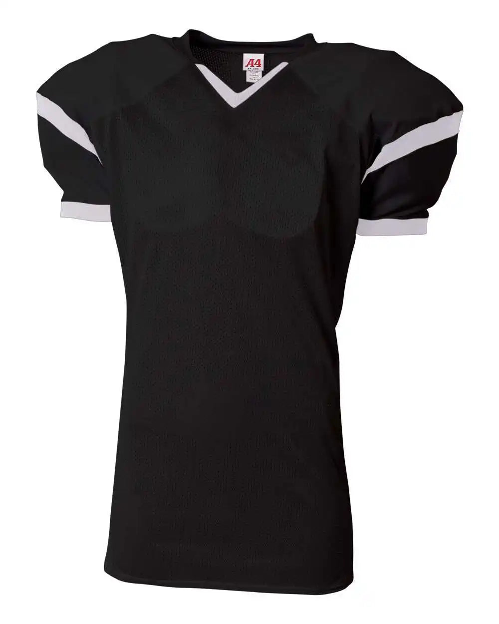A4 N4265 the Rollout Football Jersey - Black White