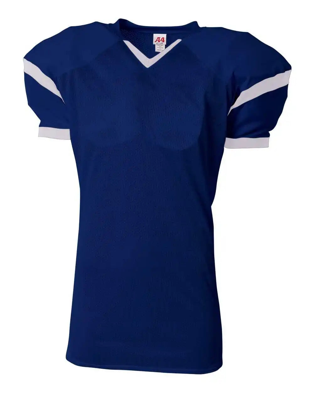 A4 N4265 the Rollout Football Jersey - Navy White