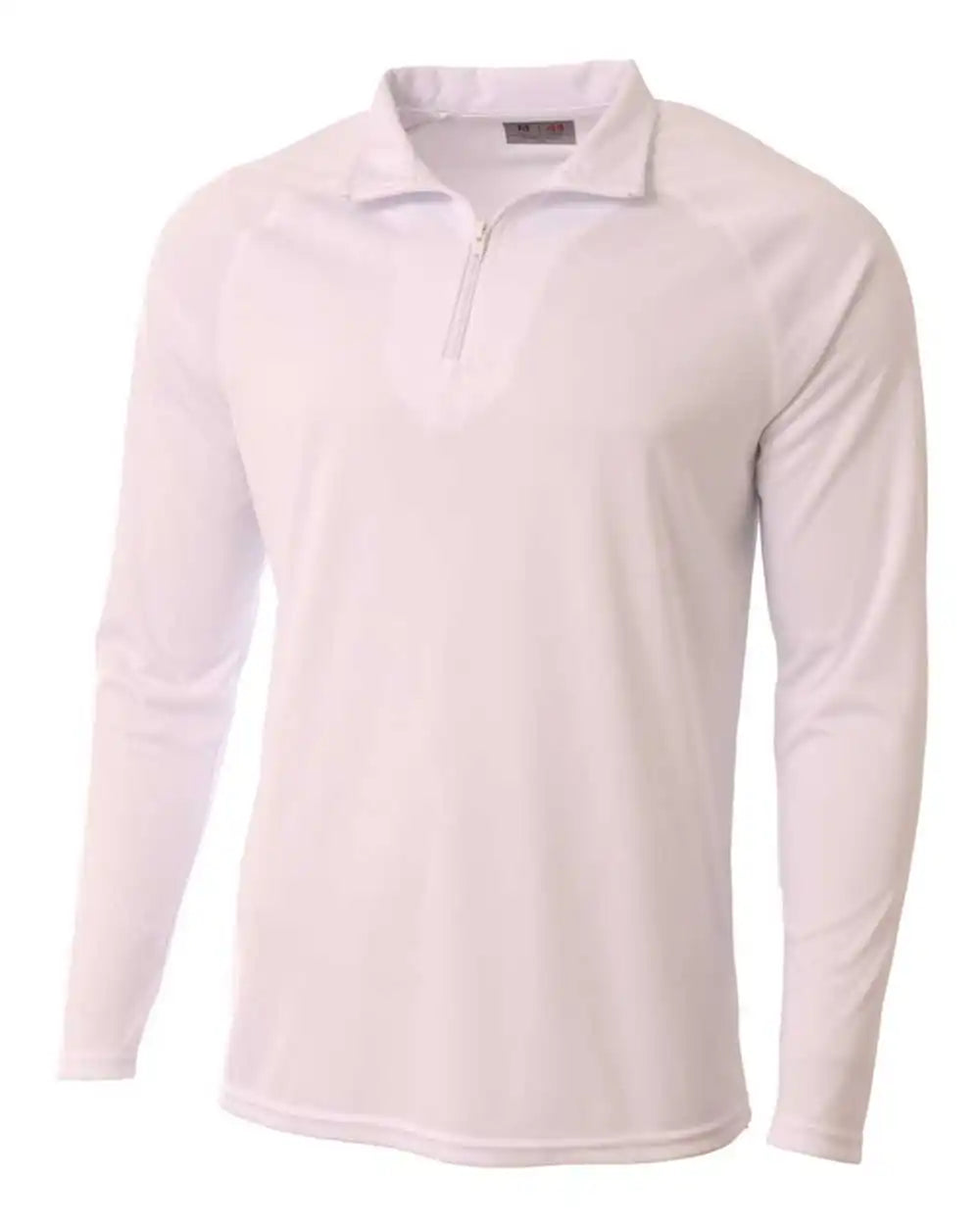 A4 N4268 Daily 1/4 Zip - White