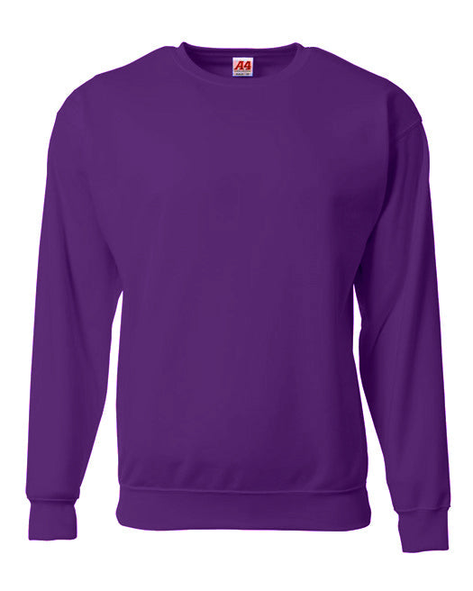A4 N4275 Sprint Fleece Sweatshirt - Purple - s