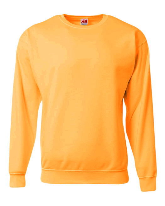A4 N4275 Sprint Fleece Sweatshirt - Safety Orange - s