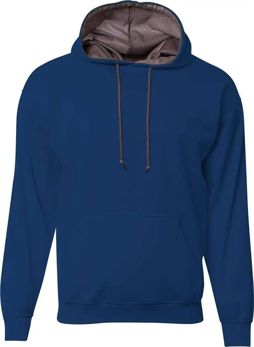 A4 N4279 Sprint Fleece Hoodie Navy Graphite