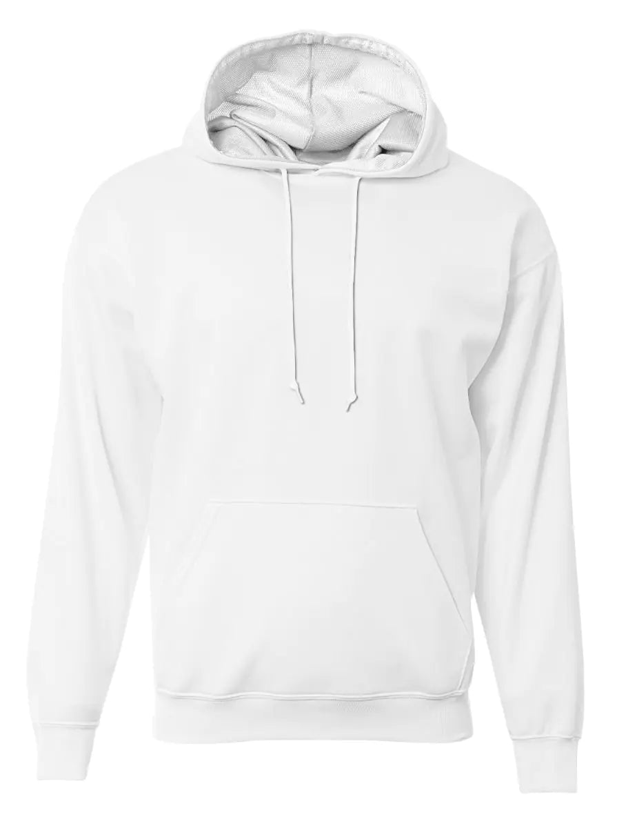 A4 N4279 Sprint Fleece Hoodie - White