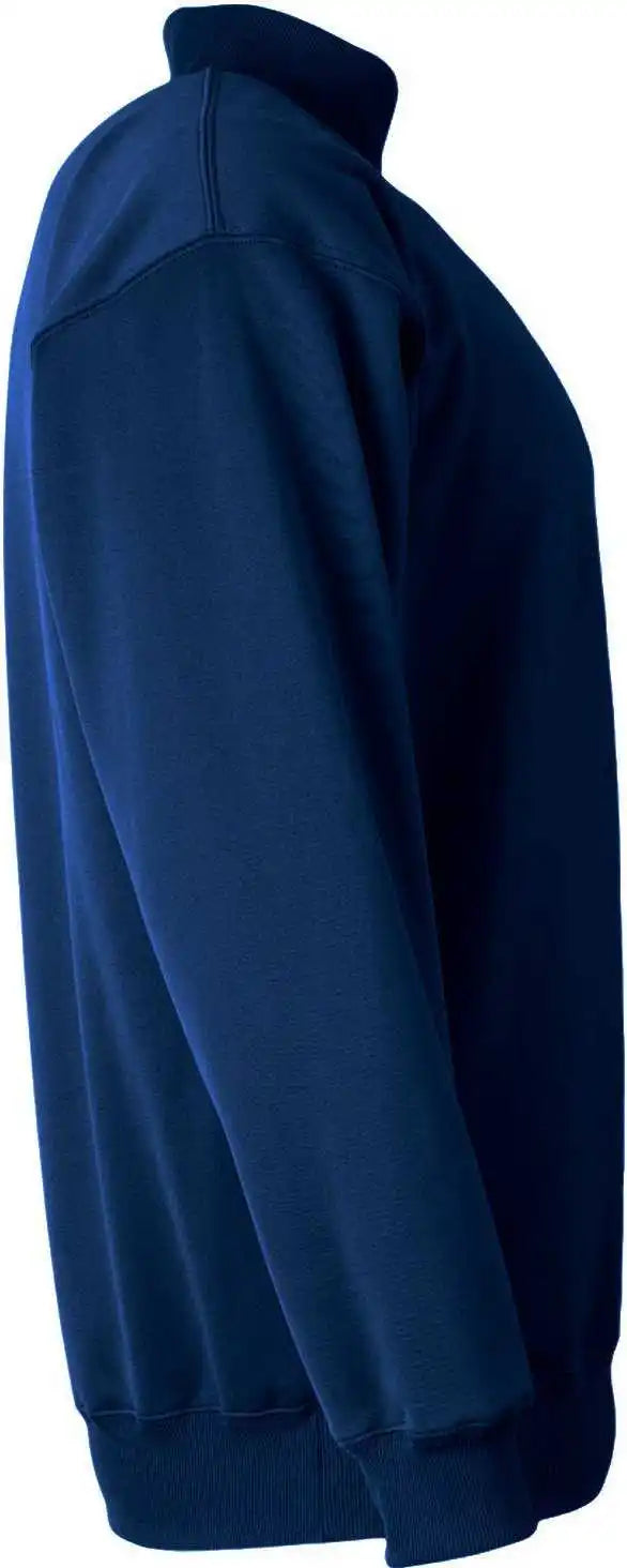 A4 N4282 Adult Sprint Fleece Quarter Zip Navy