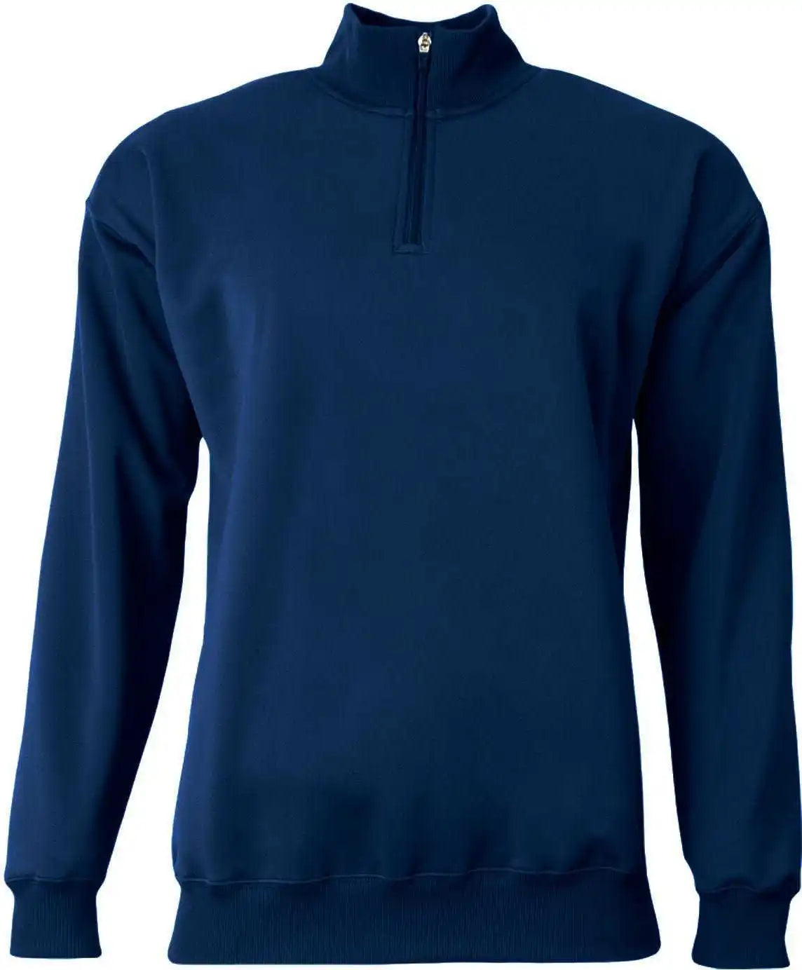 A4 N4282 Adult Sprint Fleece Quarter-zip - Navy