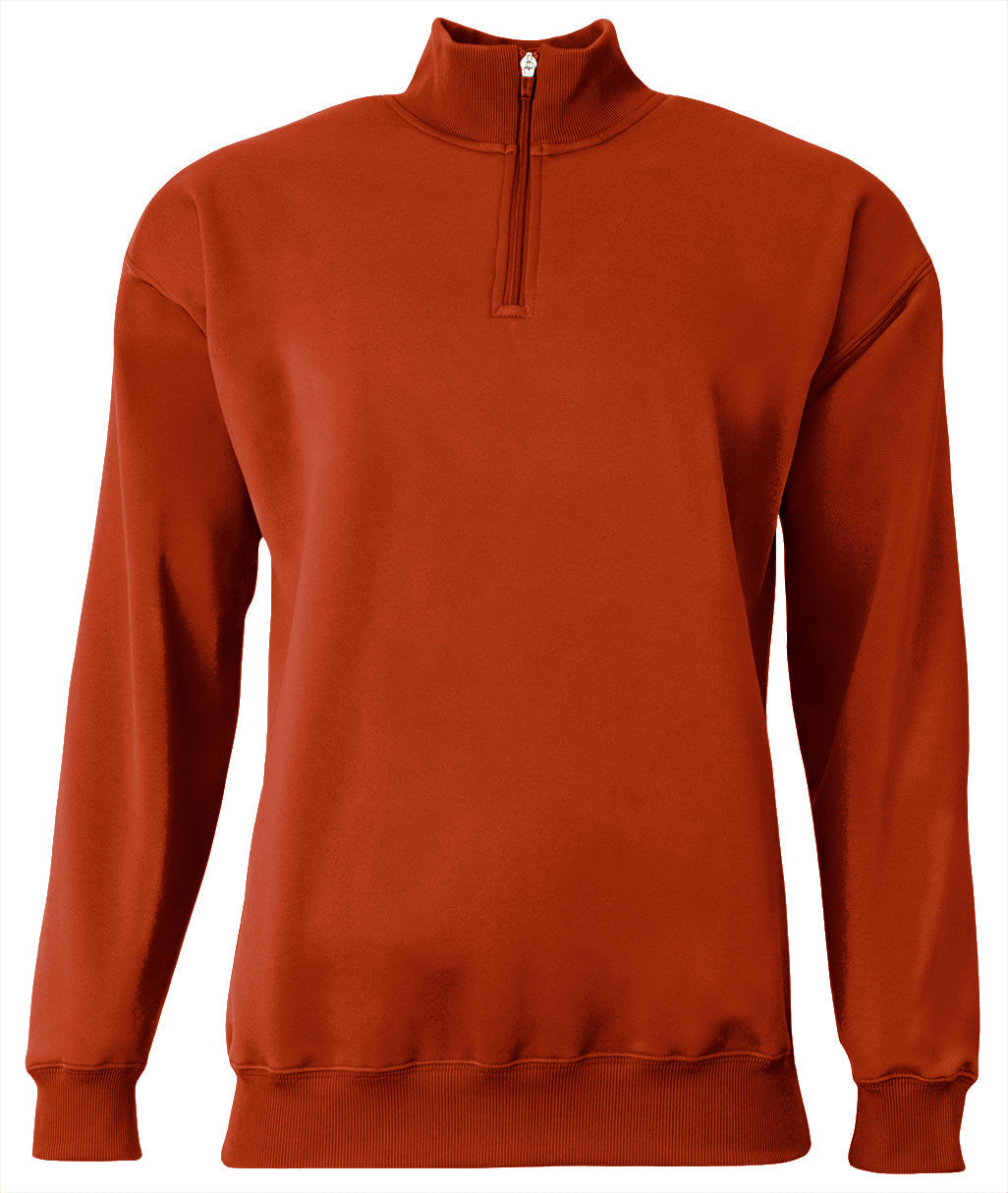 A4 N4282 Sprint Fleece Quarter Zip - Athletic Orange