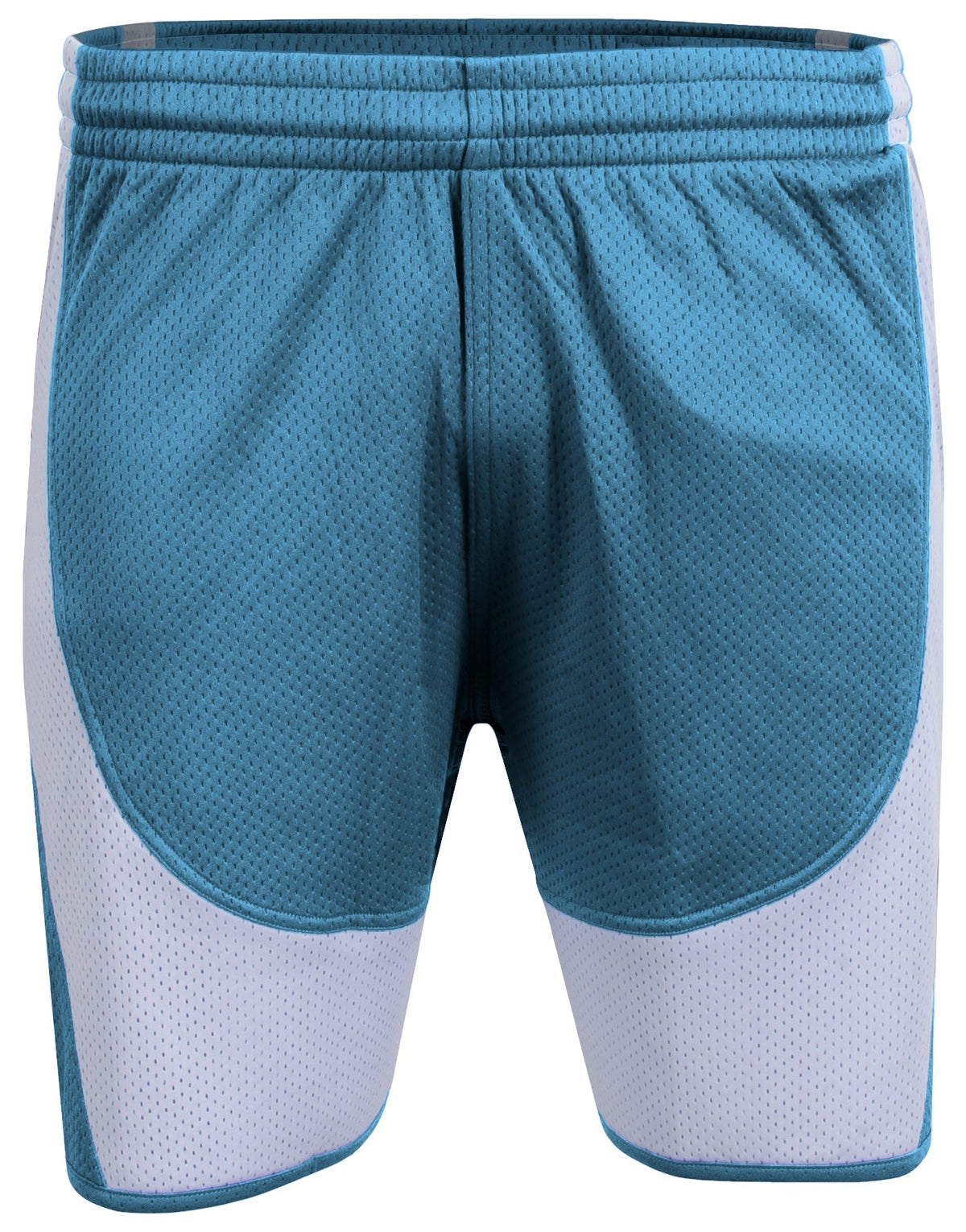 A4 N5092 Wave Single-ply Reversible Shorts - Lt Blue White
