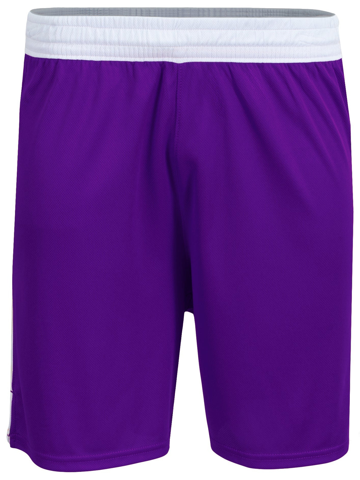 A4 N5093 Defender Basketball Shorts - Purple White - Adult s