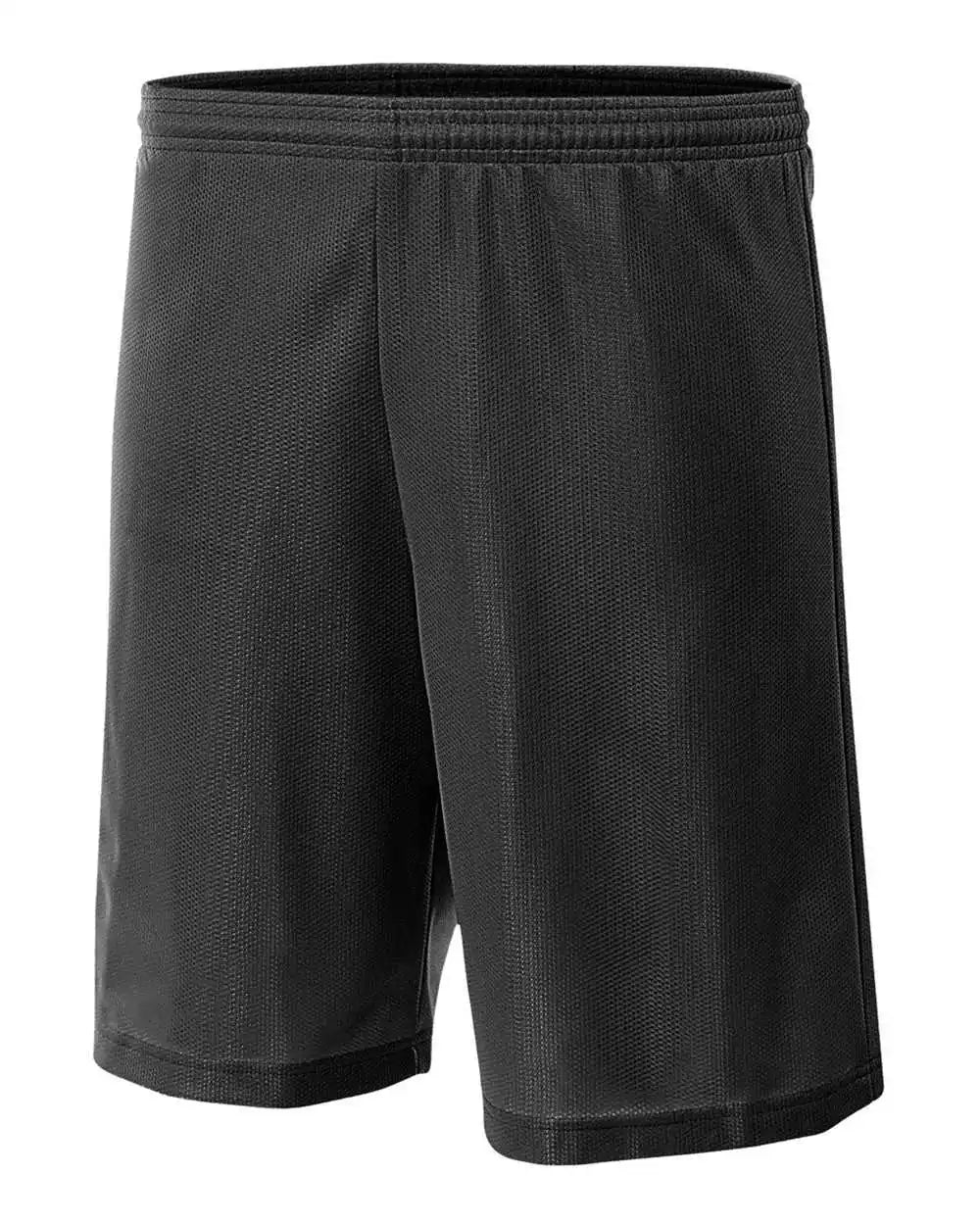 A4 N5184 7’’ Lined Micromesh Short - Black
