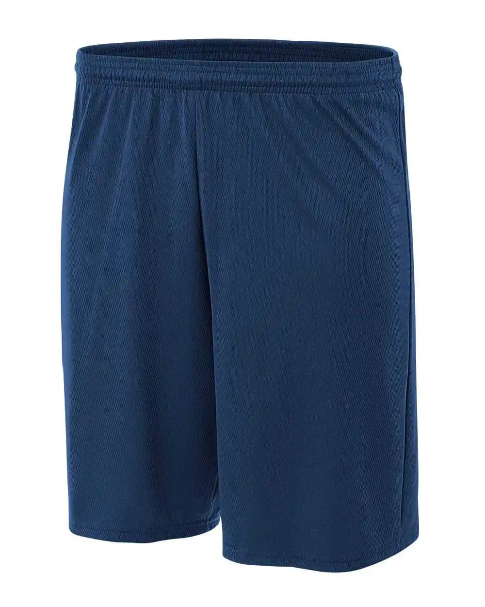 A4 N5281 9’’ Cooling Performance Power Mesh Practice Short - Navy