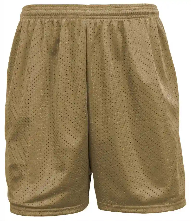 A4 N5294 Sprint 5’’ Lined Tricot Mesh Shorts - Gold