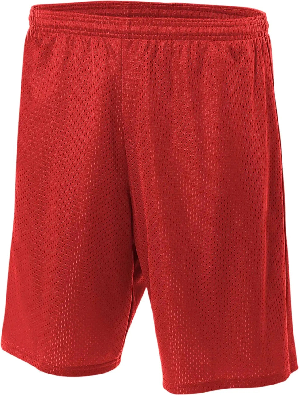 A4 N5294 Sprint 5’’ Lined Tricot Mesh Shorts - Scarlet - Scarlet / Xs