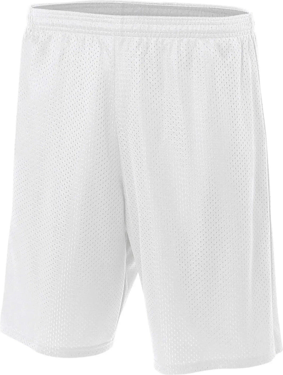 A4 N5294 Sprint 5’’ Lined Tricot Mesh Shorts - White - Adult Xs