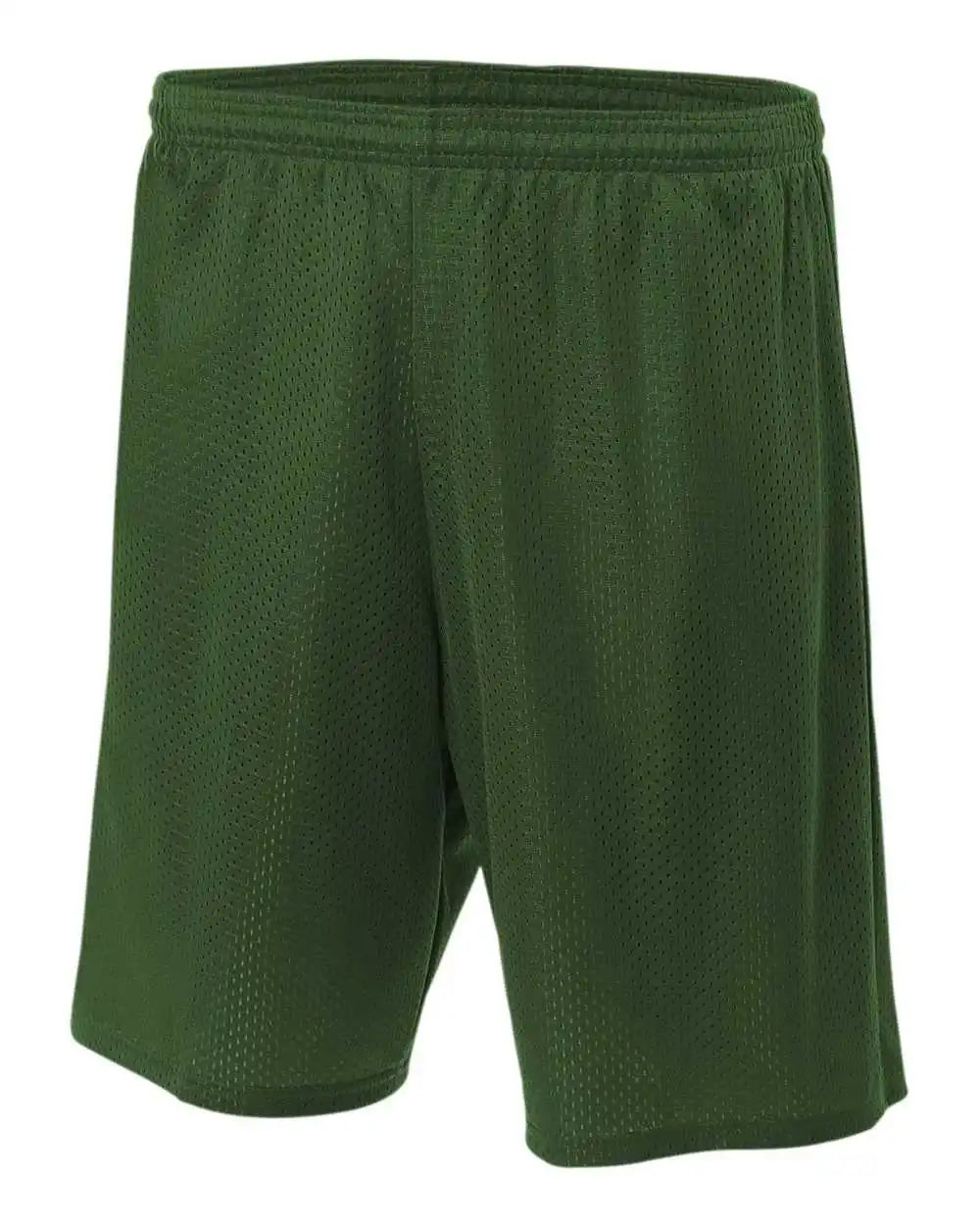 A4 N5296 9’’ Lined Tricot Mesh Short Forest