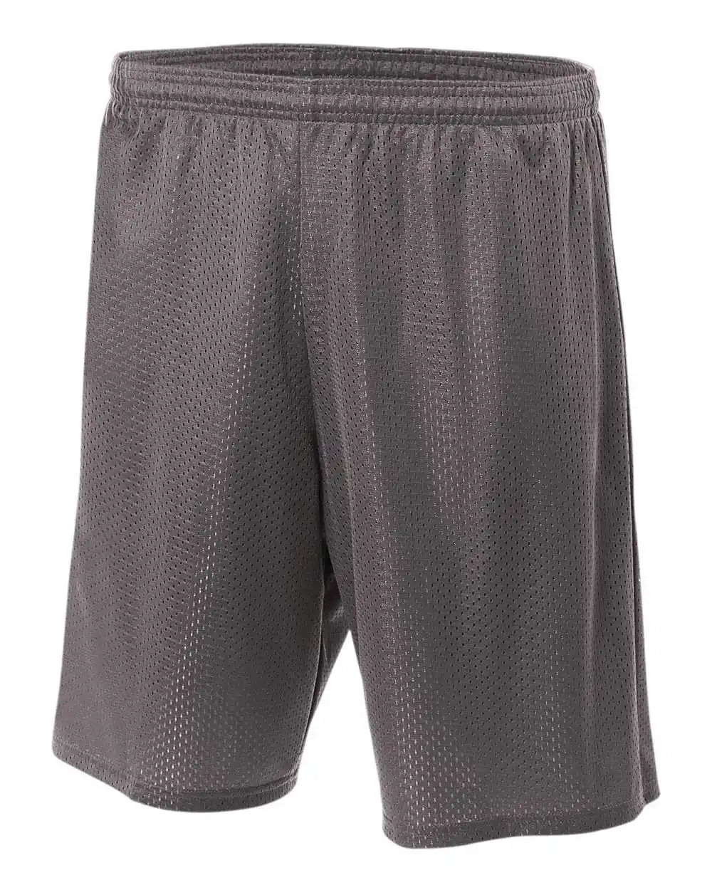 A4 N5296 9’’ Lined Tricot Mesh Short Graphite
