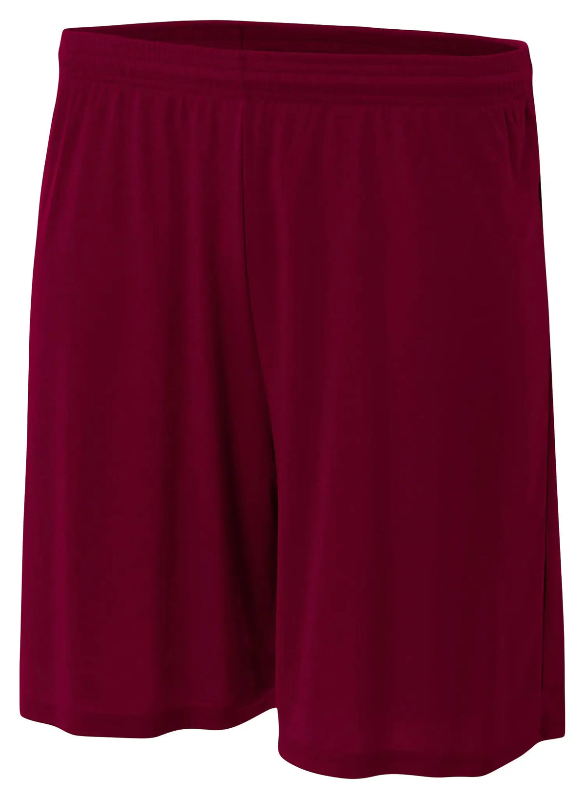 A4 N5387 5’’ Cooling Performance Shorts - Maroon - Adult s