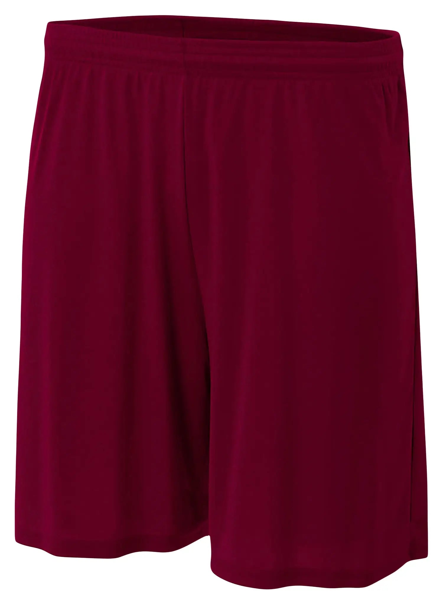 A4 N5387 5’’ Cooling Performance Shorts - Maroon - Adult s