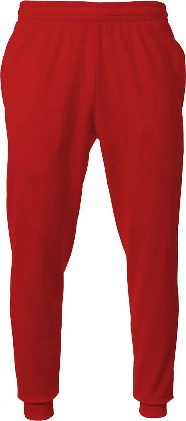 A4 N6213 Men’s Sprint Tech Fleece Jogger Scarlet
