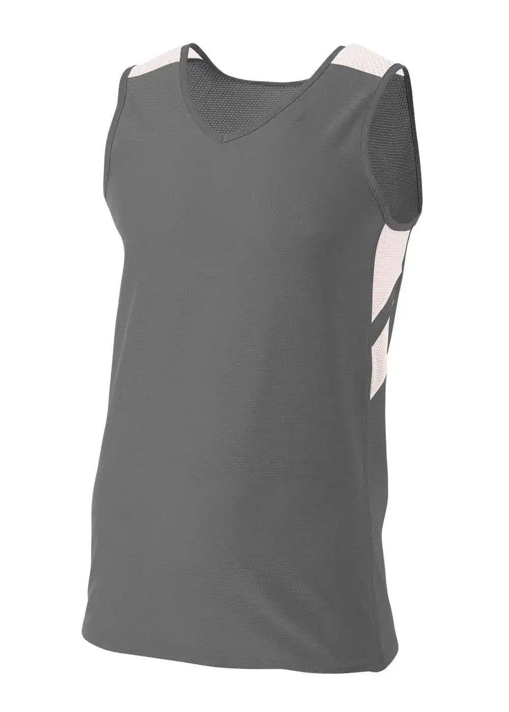 A4 Nb1178 Fast Break Youth Jersey - Graphite White