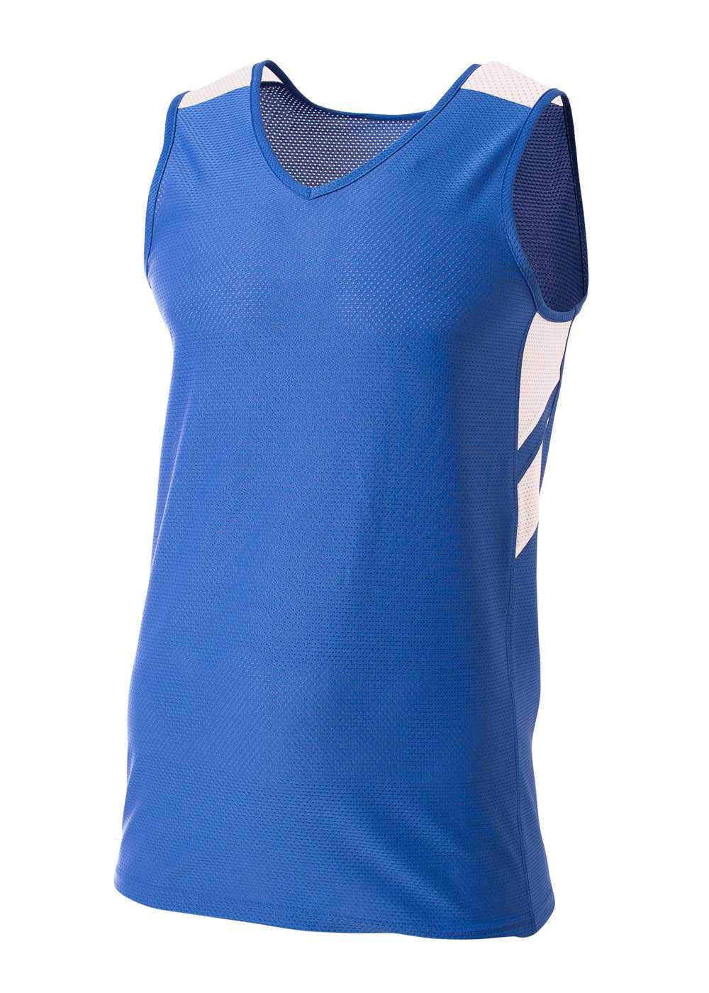 A4 Nb1178 Fast Break Youth Jersey - Royal White